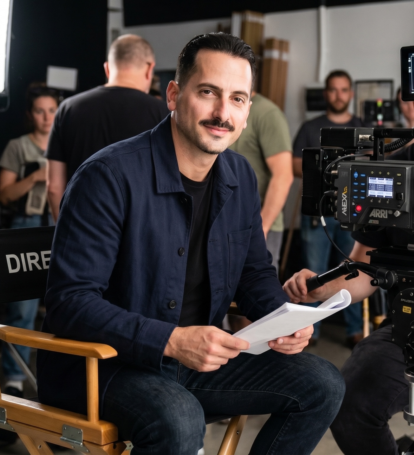 Portrait of director Giovanni Basso